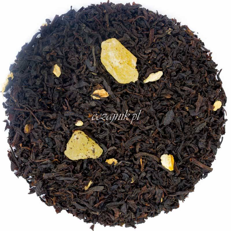 Czarna Herbata - Imbir z Cytryną