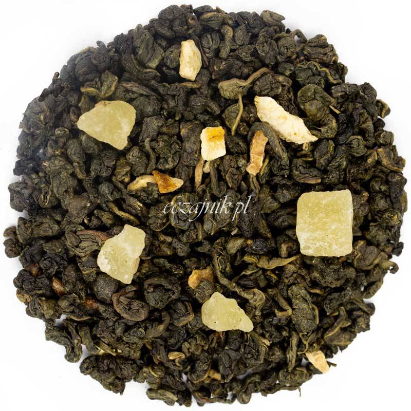 Herbata Zielona - Imbir z Cytryną