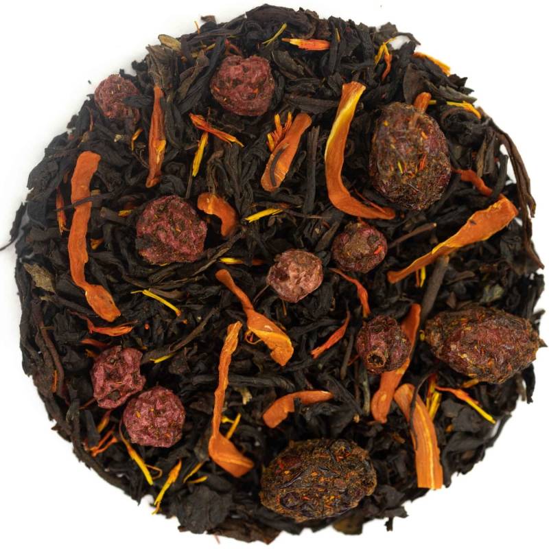 Czarna Herbata - Porzeczka z Żurawiną