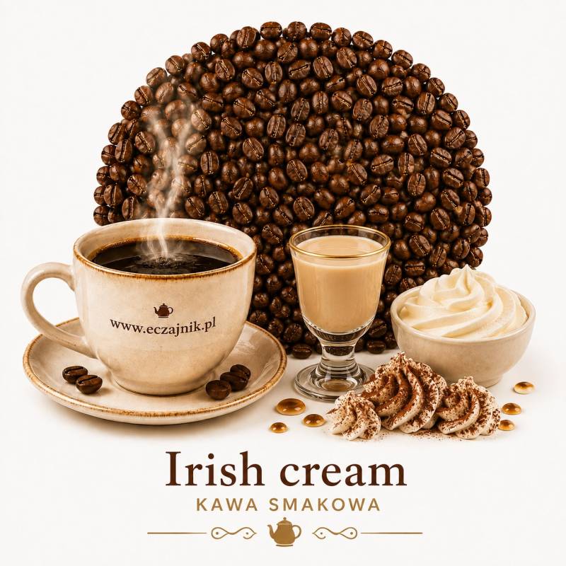 Kawa Irish Cream – smakowa 100% Arabica Brazylia Santos | eczajnik.pl