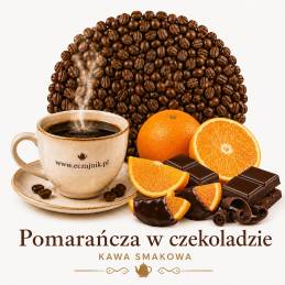 Kawa Arabica - Pomarańcza w Czekoladzie