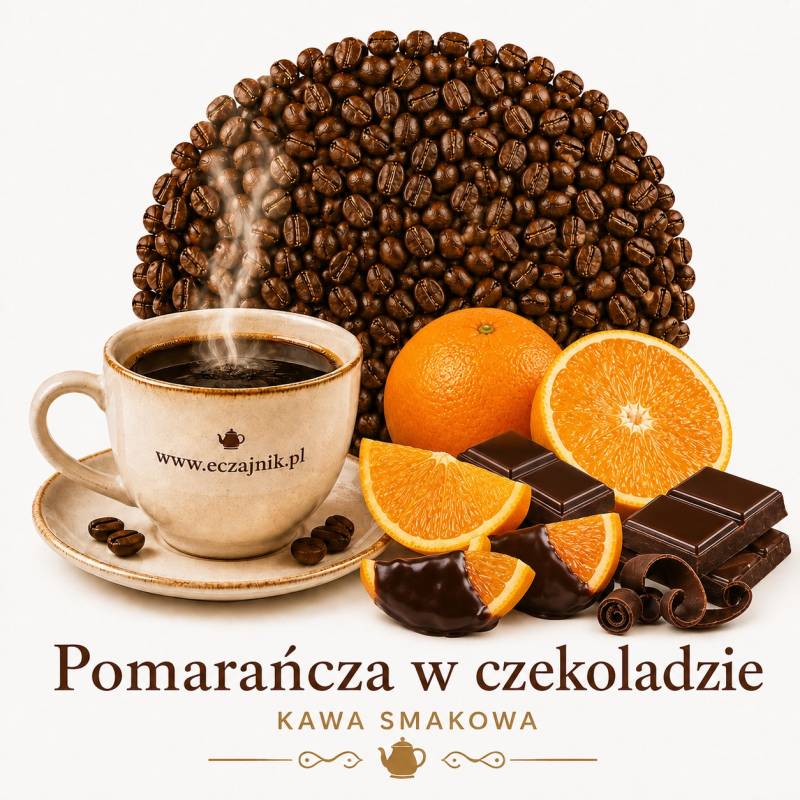 Kawa Arabica - Pomarańcza w Czekoladzie