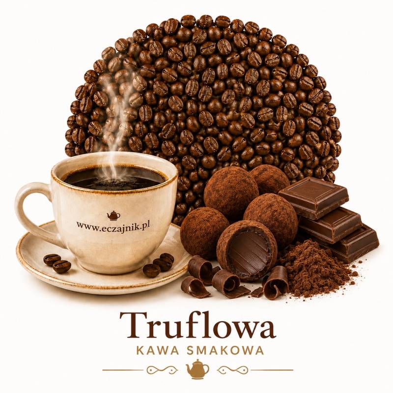 Kawa Truflowa – czekoladowa 100% Arabica Brazylia Santos | eczajnik.pl
