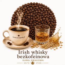 Kawa smakowa bezkofeinowa - Irish whisky